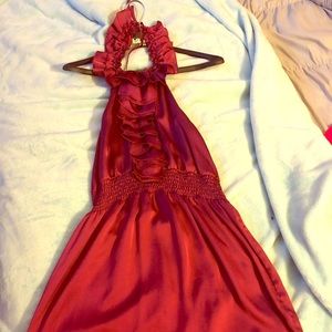 Silk dress very light and comfortable.